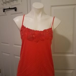 Red tank top